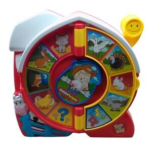 Fisher Price Little People See 'n Say Farmer Eddie Says Works CJC43